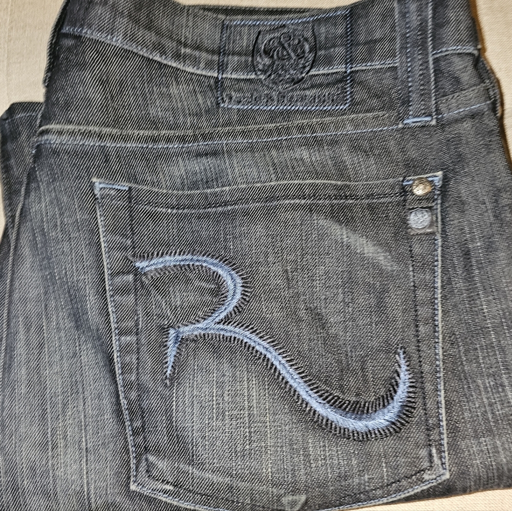 Mens Rock & Republic Henlee Button Fly Jeans sz. 40 waist